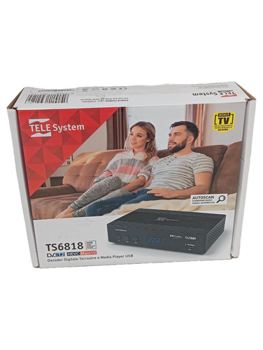 Tele system ts6818 dvb hevc - system,