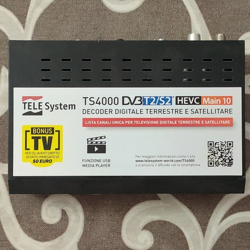 Tele system ts4000 - tele, decoder