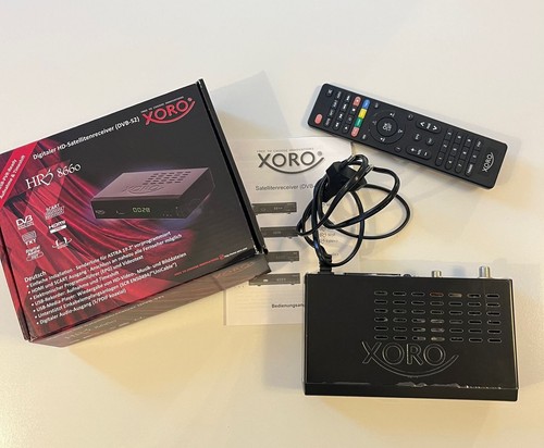 Xoro hrs 8660 - hrs, dvb-s2