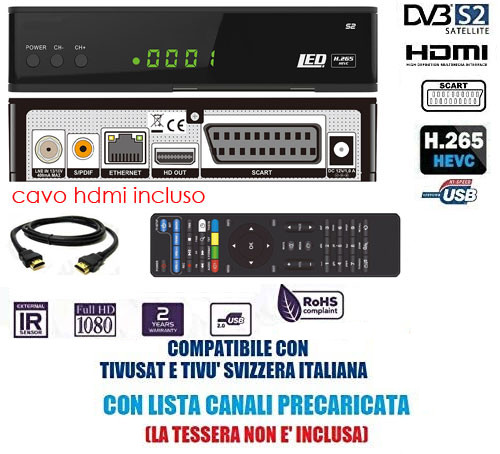Tivusat decoder compatibile - tivusat,