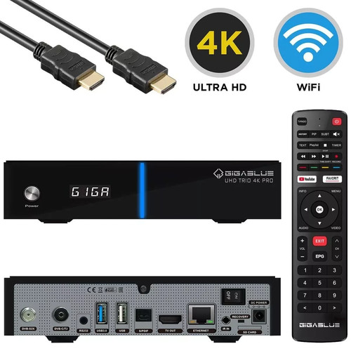 Gigablue uhd trio pro combo - trio,
