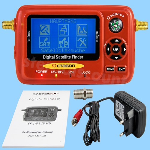 Sat finder misuratore 518 - misuratore, sf-518